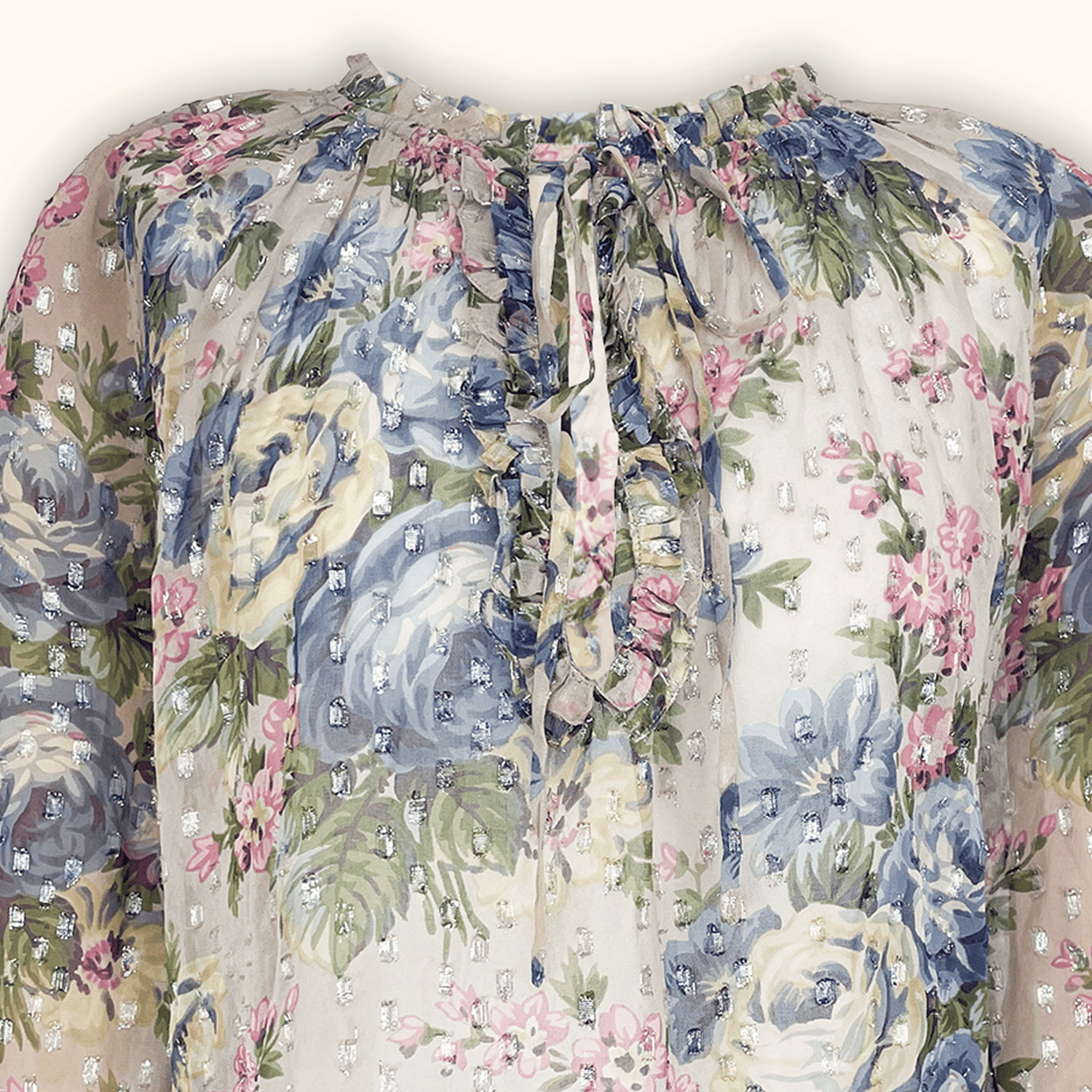 Needle &amp; Thread Floral Blouse - Size 16
