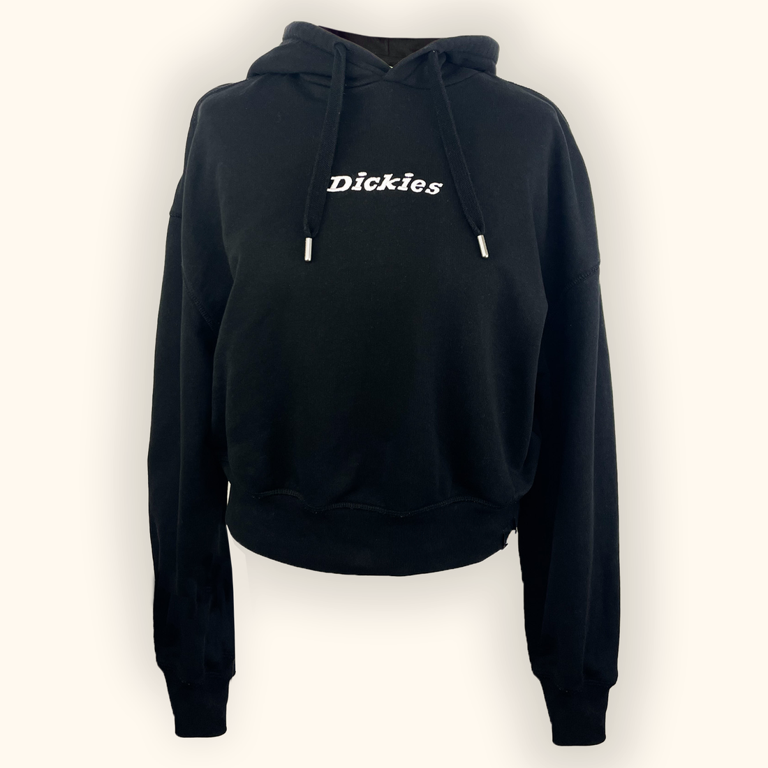Dickies Loretta Black Boxy Hoodie - Size Small