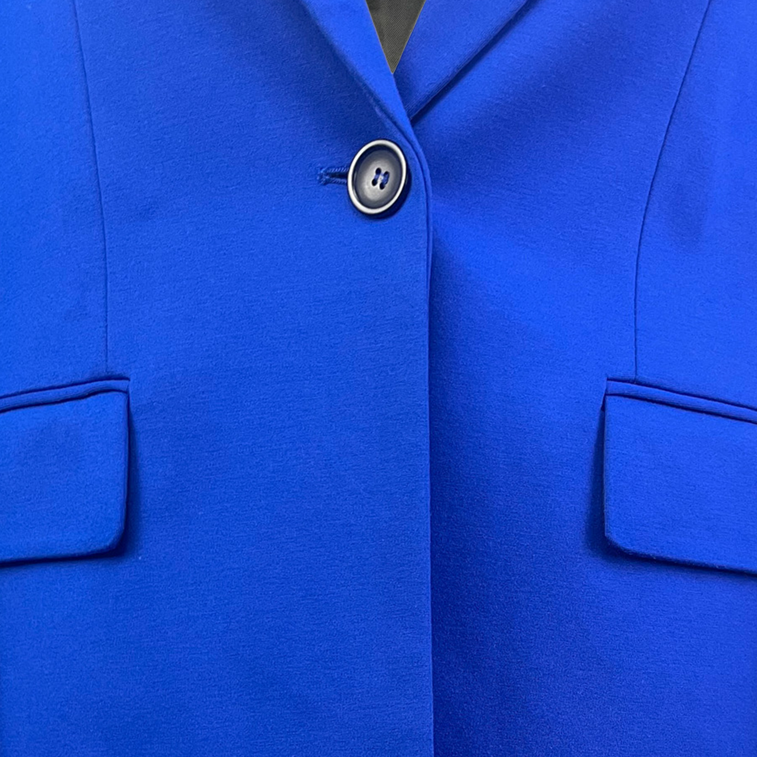 Zara Royal Blue Fitted Blazer - Size Small