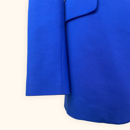 Zara Royal Blue Fitted Blazer - Size Small