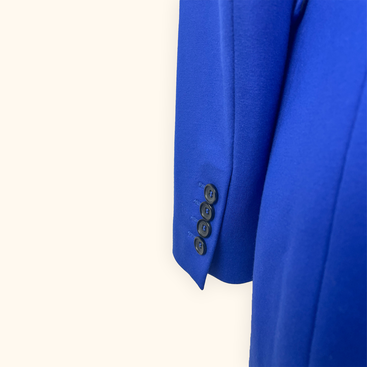 Zara Royal Blue Fitted Blazer - Size Small
