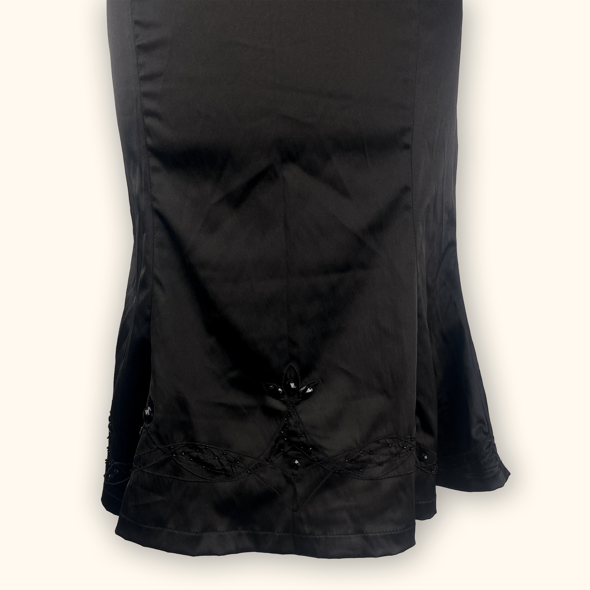 Jane Norman Y2K Strapless Black Dress - Size 12