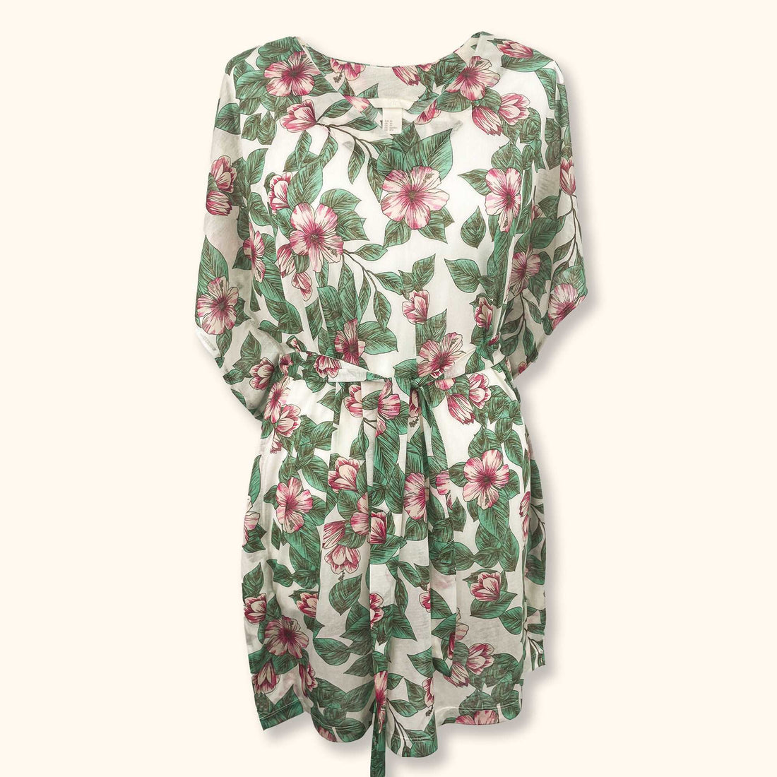 H&amp;M Floral Kaftan Beach Dress - Size XS - H&amp;M - Dresses