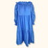 River Island Blue Bardot Smock Dress - Size 14 - River Island - Dresses