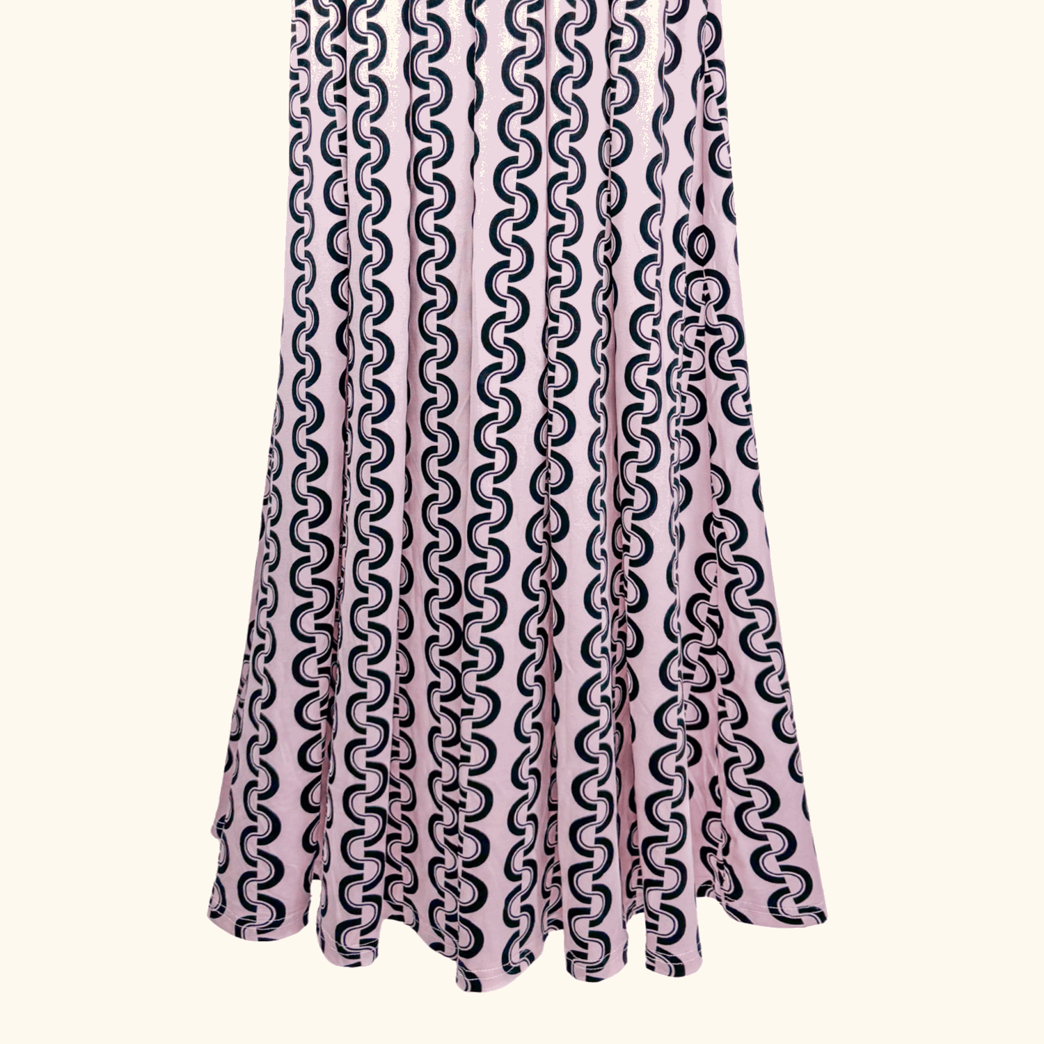 Jolie Moi Molly Geometric Pink Maxi Dress - Size 12 Jolie Moi