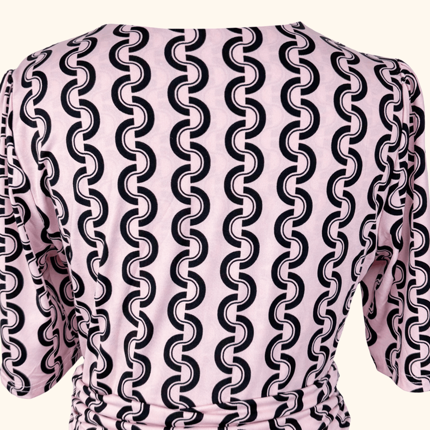 Jolie Moi Molly Geometric Pink Maxi Dress - Size 12 Jolie Moi