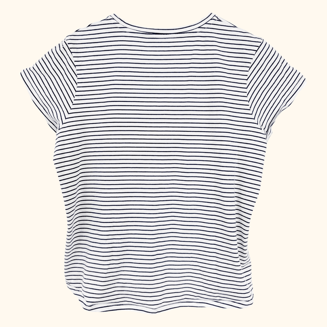 Laura Ashley Striped Embroidered Dog T-Shirt - Size 16 Laura Ashley