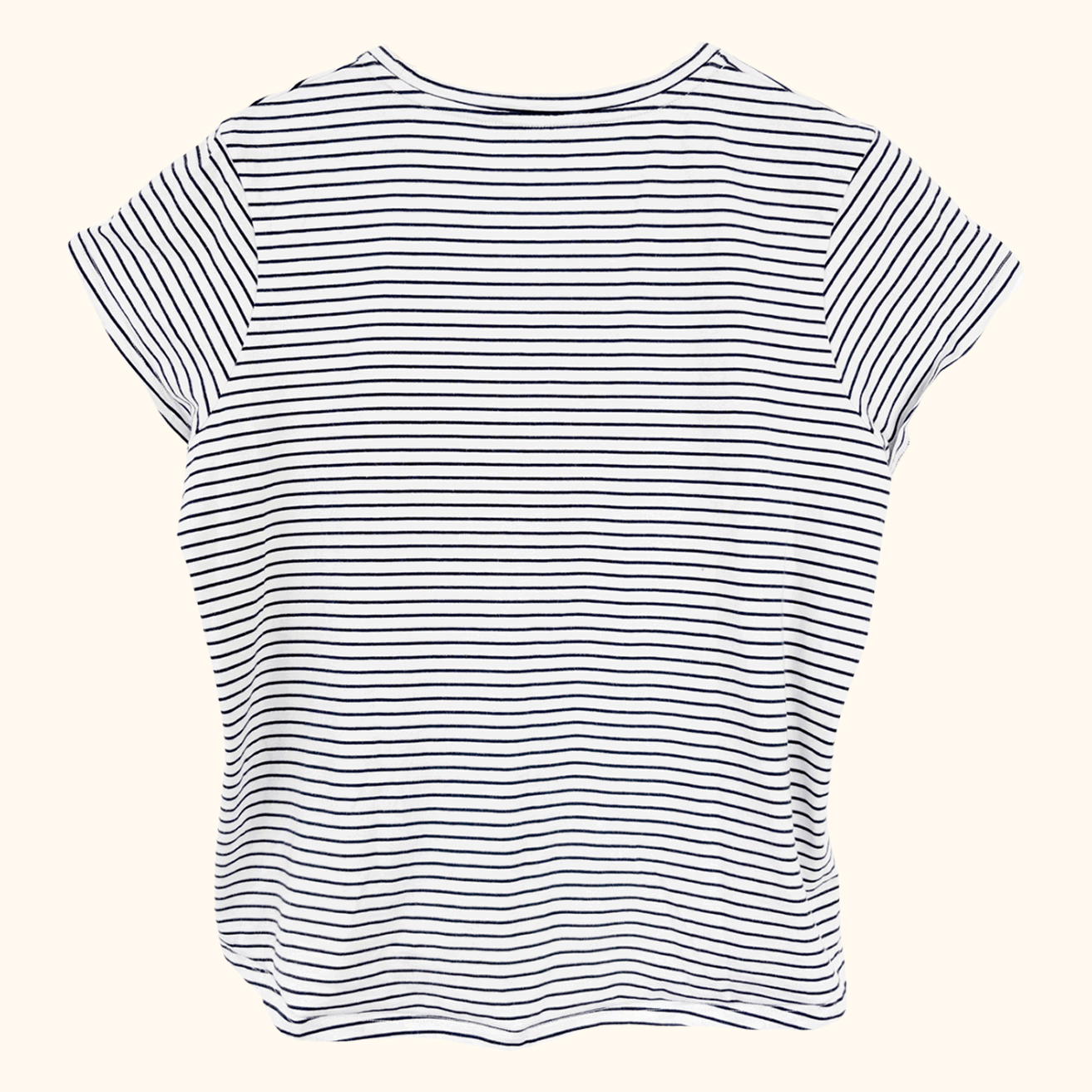Laura Ashley Striped Embroidered Dog T-Shirt - Size 16 Laura Ashley