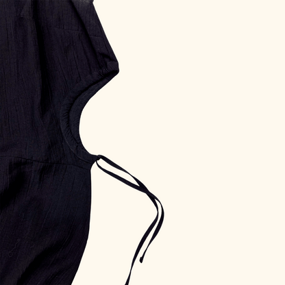 Whistles Black Cut Out Sleeveless Jumpsuit - Size 16 Whistles