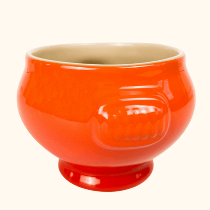 Le Creuset Volcanic Orange Stoneware Soup Bowl -  - Kitchenware