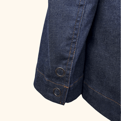 Whistles Joanna Blue Denim Blazer - Size 12 Whistles