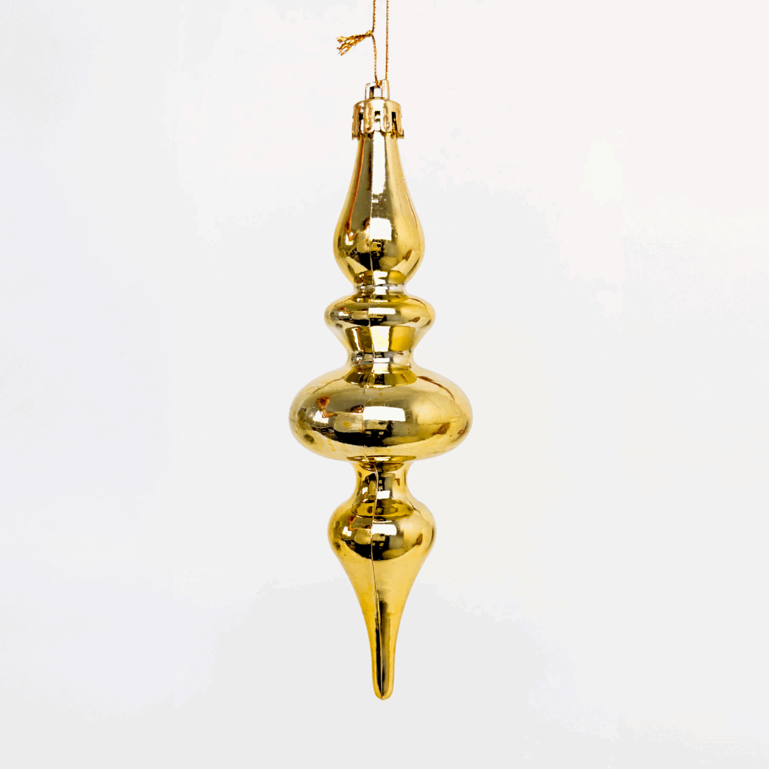 Pink and Gold Sparkle Baubles Mixed Set of 12 Sunshine Thrift