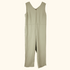 Kin By John Lewis Sleeveless Olive Green Jumpsuit - Size 12 Kin