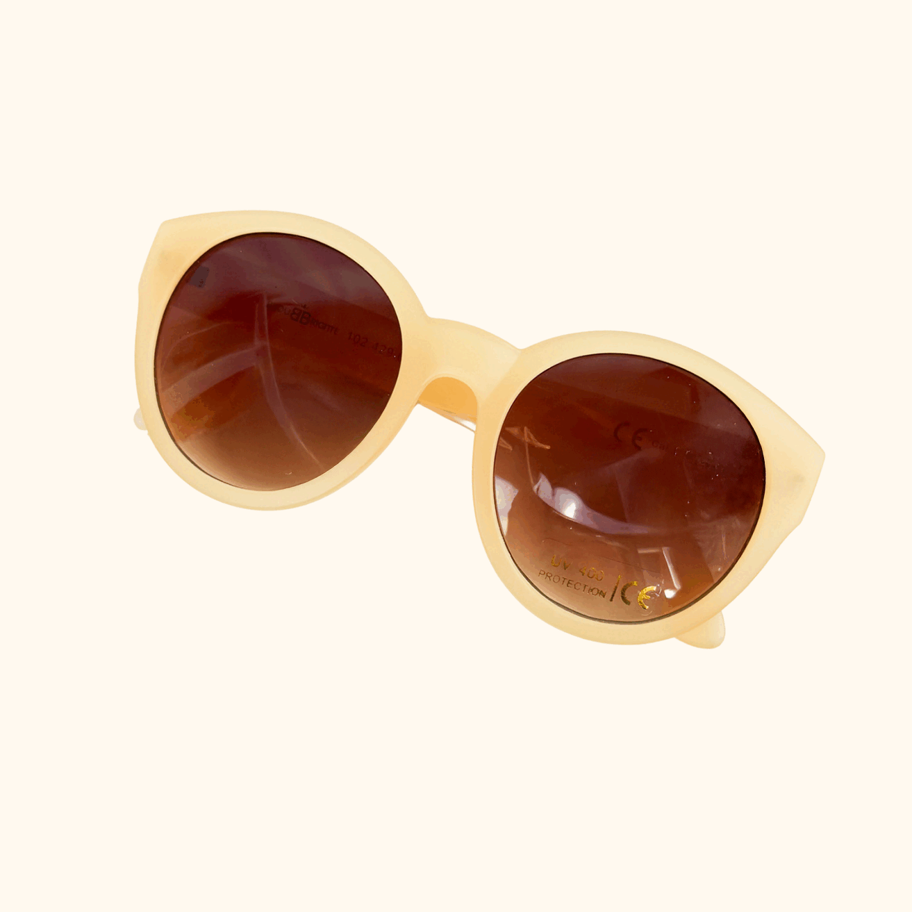 Bijou Brigette Matt Yellow Sunglasses Bijou Brigette