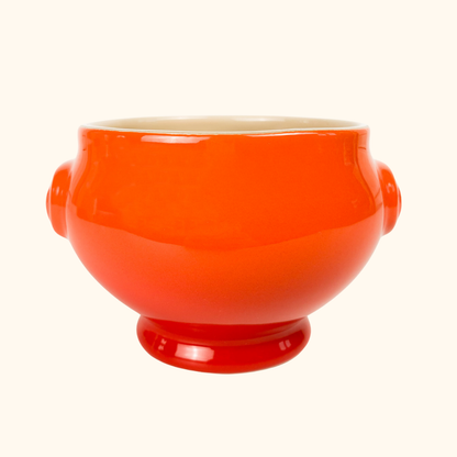 Le Creuset Volcanic Orange Stoneware Soup Bowl Le Creuset