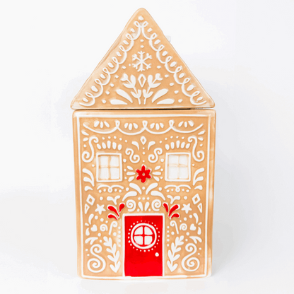 Marks and Spencer Gingerbread House Ceramic Cookie Jar M&amp;S