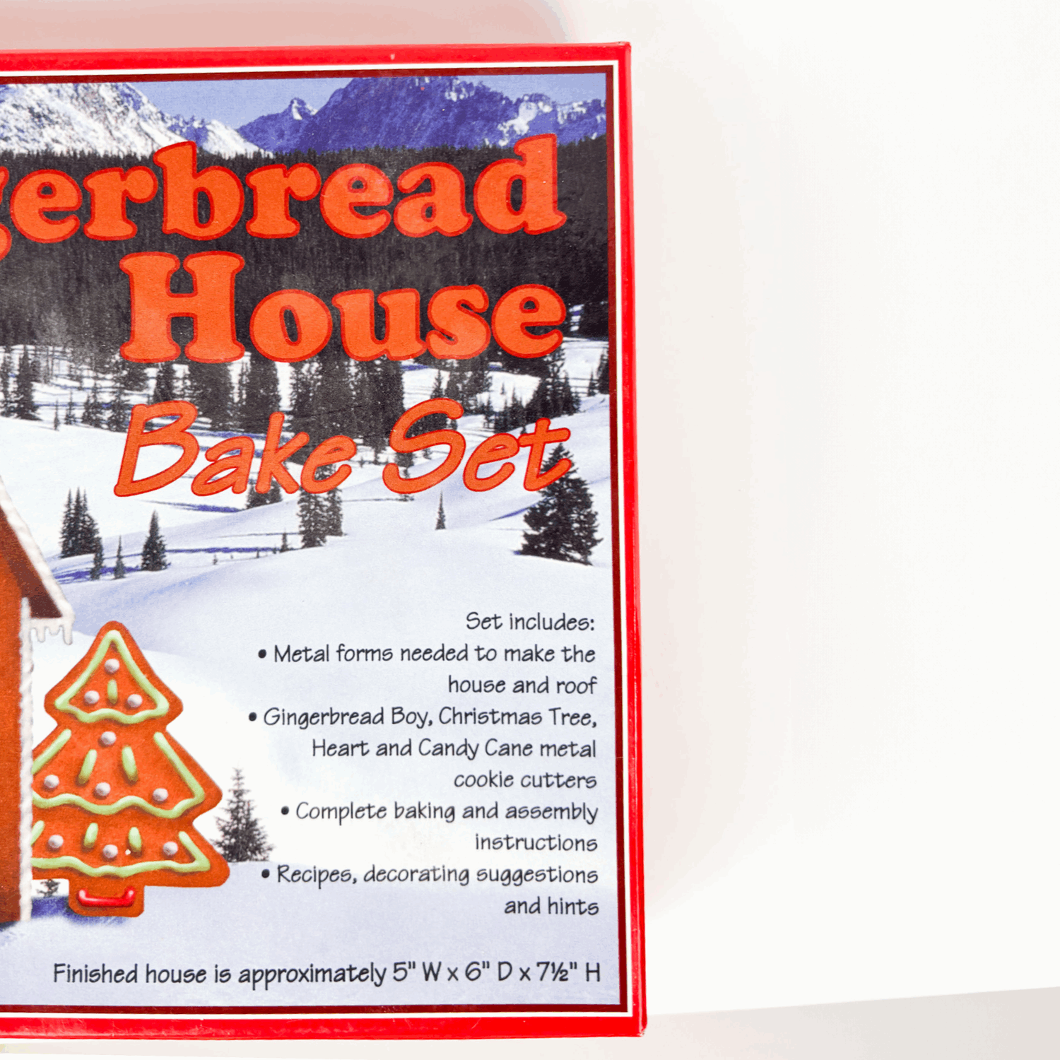 R&amp;M 2005 Gingerbread House Baking Cutter Set 7 Piece R&amp;M