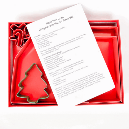 R&amp;M 2005 Gingerbread House Baking Cutter Set 7 Piece R&amp;M