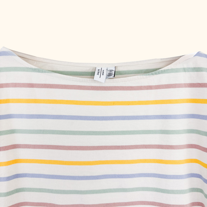 &amp; Other Stories Pastel Stripe Long Sleeve Top - Size Small