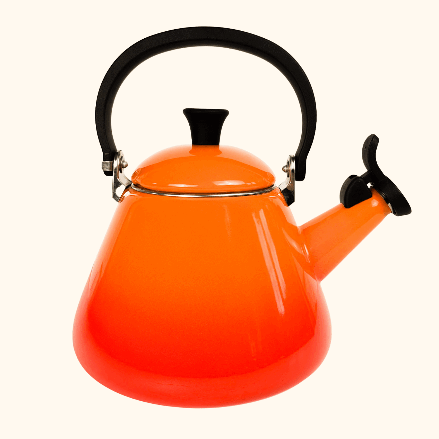 Le Creuset Volcanic Orange Kone Kettle 1.6L -  - Kitchenware