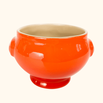 Le Creuset Volcanic Orange Stoneware Soup Bowl -  - Kitchenware