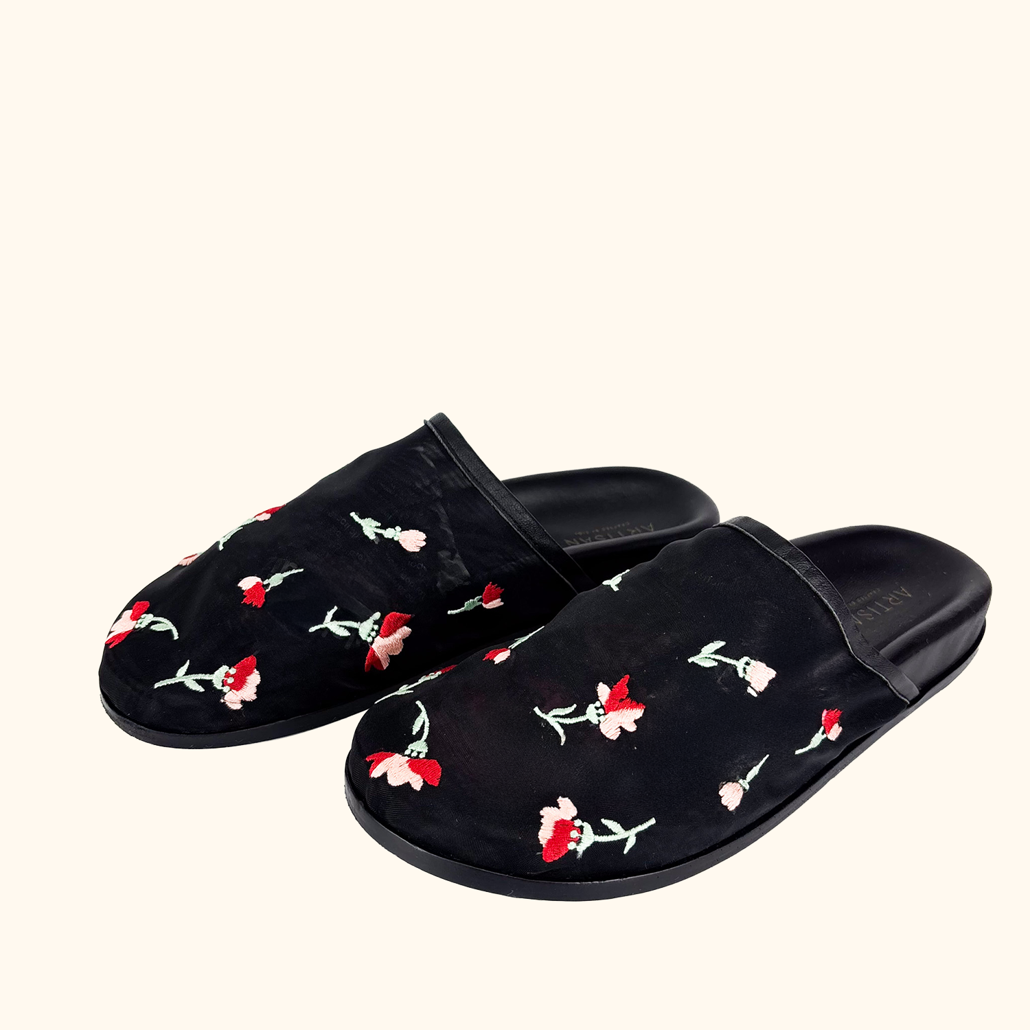 Free People Artisan Delilah Mules - Size 9