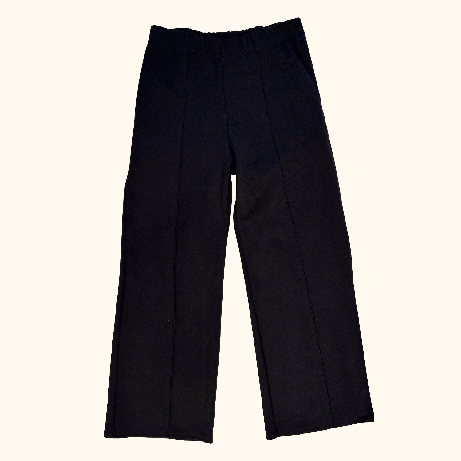 Samsoe Samsoe Elasticated Black Trousers - Size Small