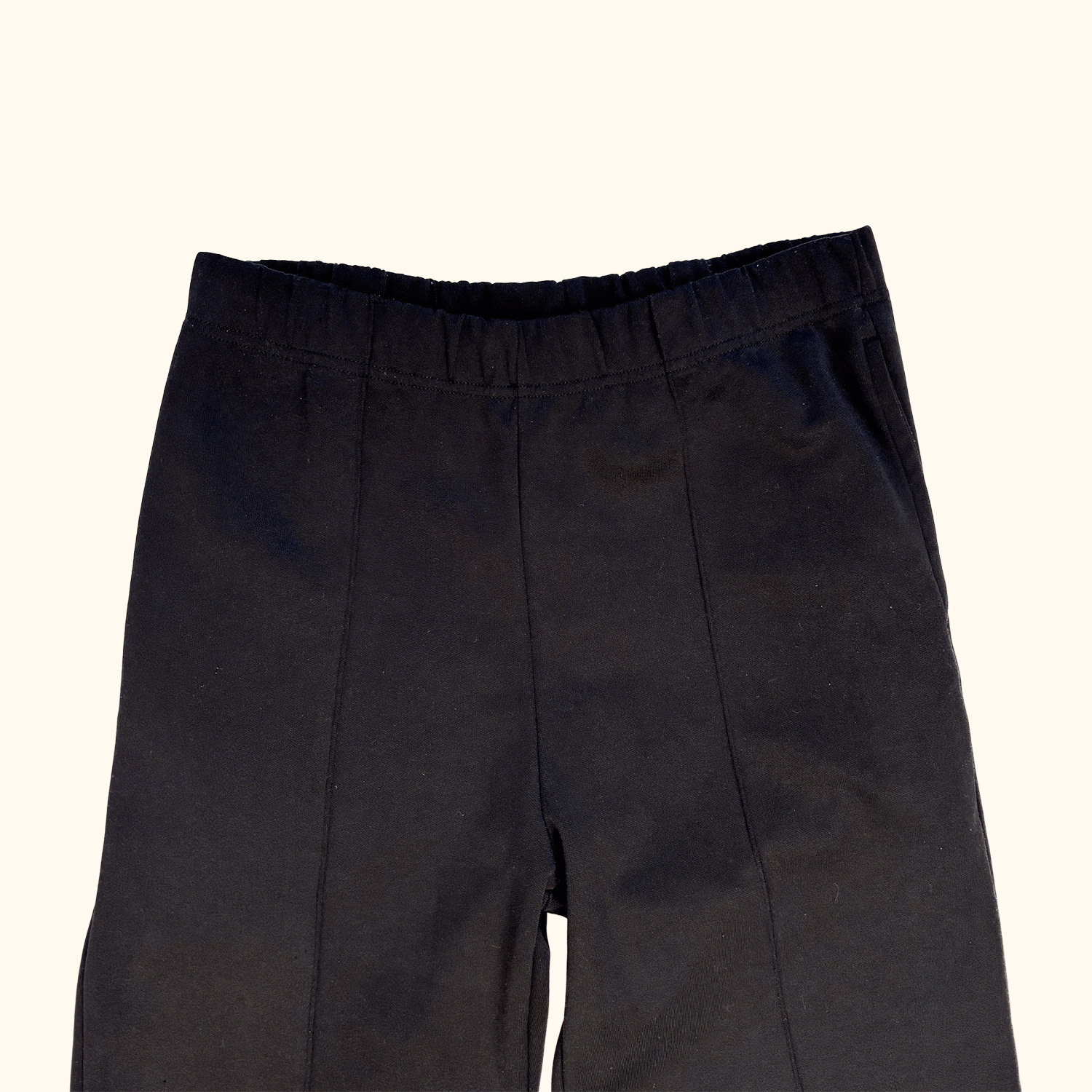 Samsoe Samsoe Elasticated Black Trousers - Size Small