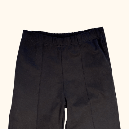 Samsoe Samsoe Elasticated Black Trousers - Size Small