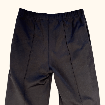 Samsoe Samsoe Elasticated Black Trousers - Size Small