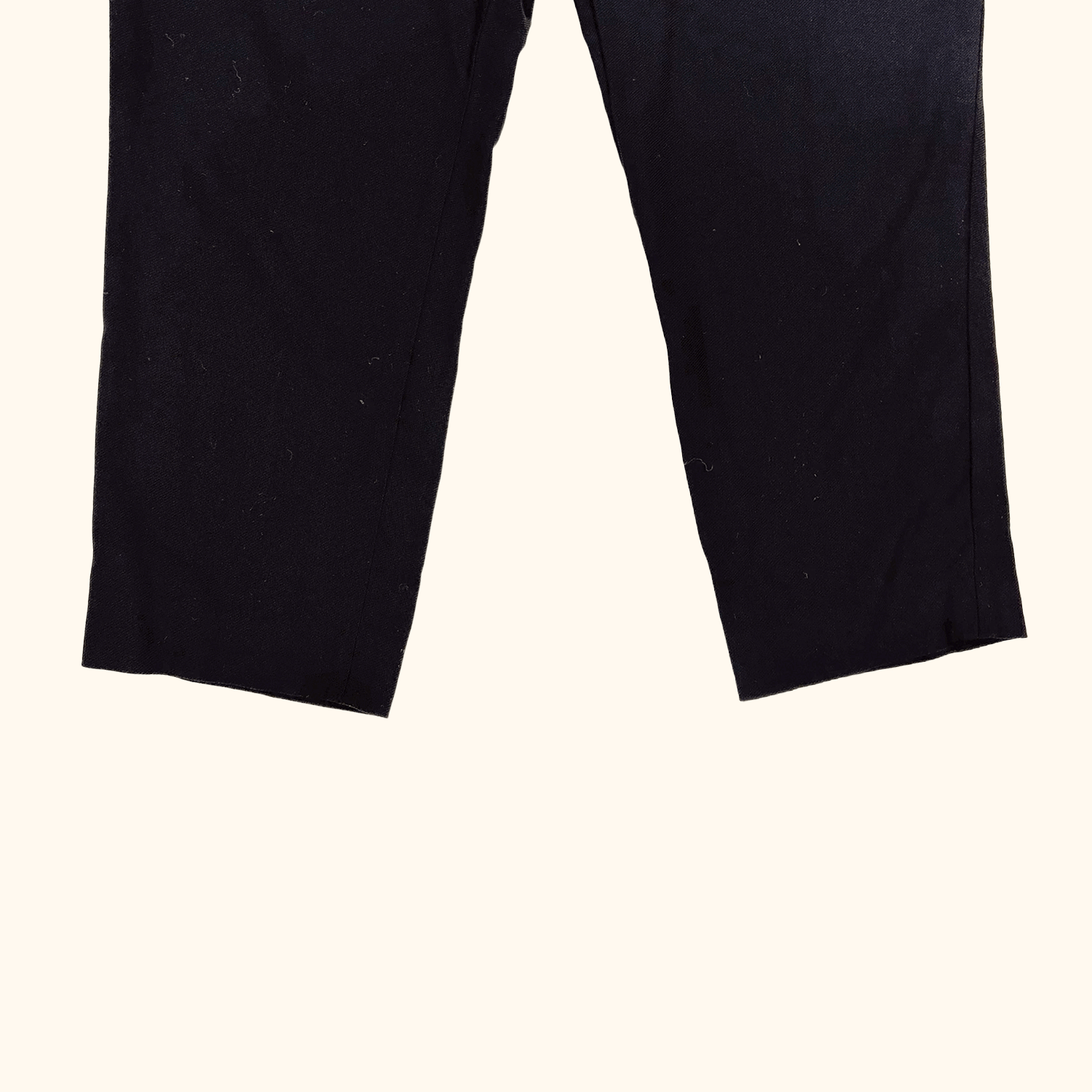 Tara Jarmon Wool Blend Black Tailored Trousers - Size 10