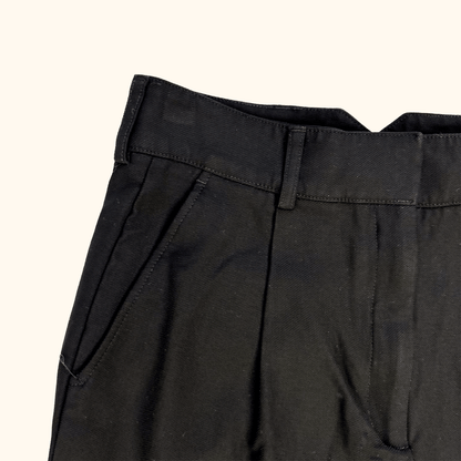 Tara Jarmon Wool Blend Black Tailored Trousers - Size 10