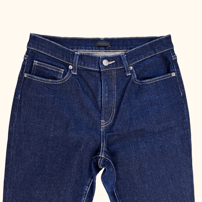 Uniqlo Dark Denim Slim Fit Straight Ankle Jeans - Size 27inch