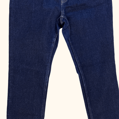 Uniqlo Dark Denim Slim Fit Straight Ankle Jeans - Size 27inch