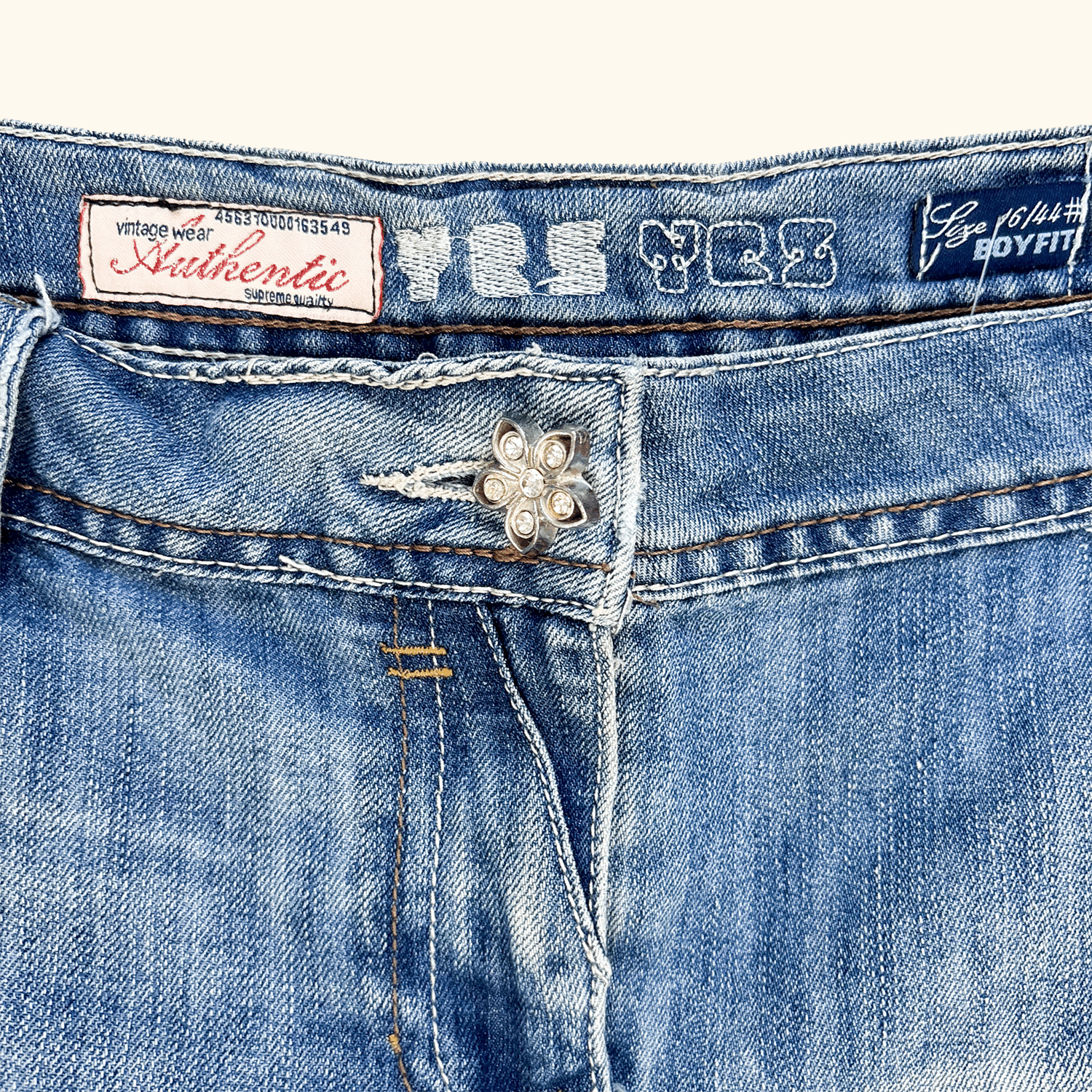 New Look Yes Yes Boyfriend Denim Shorts - Size 16
