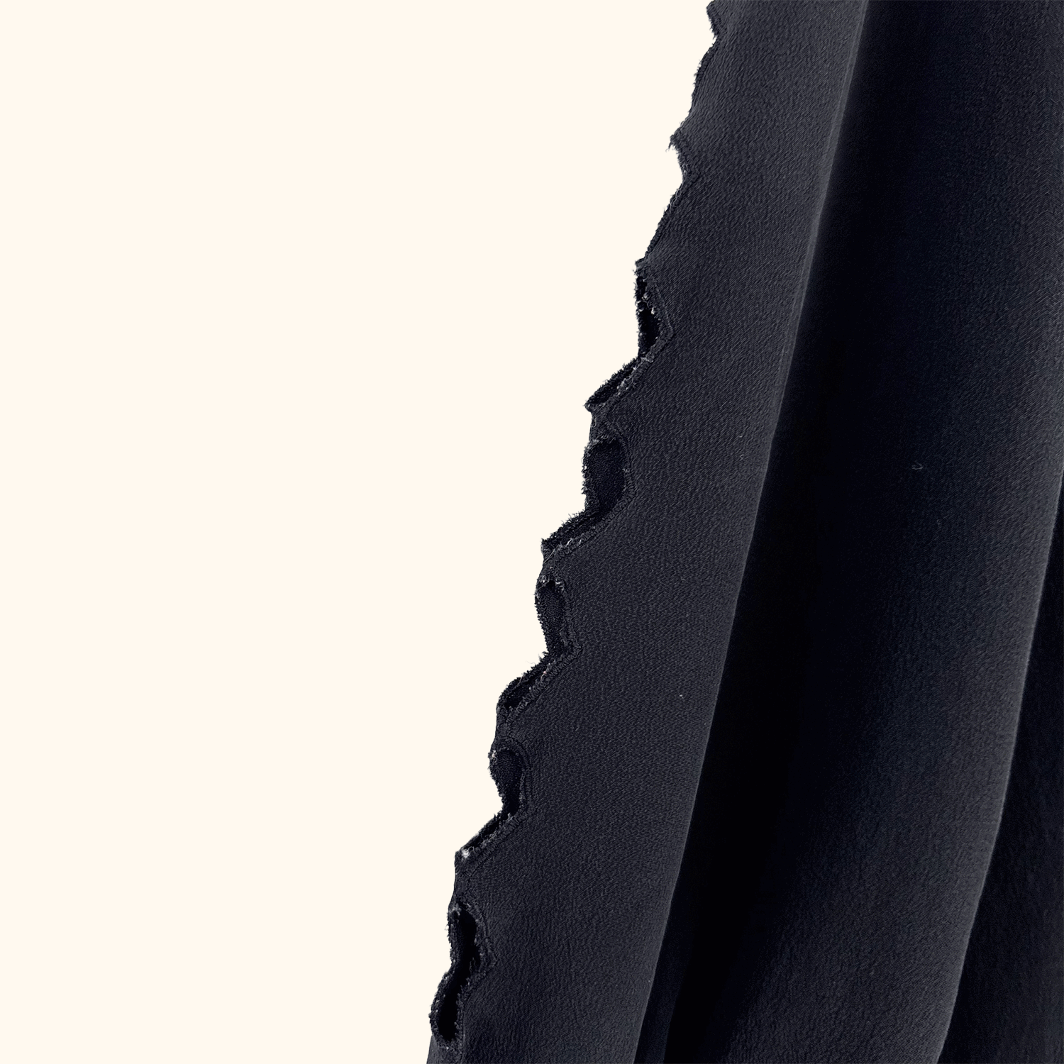 Reiss Black Silk Long Sleeve Dress - Size 6