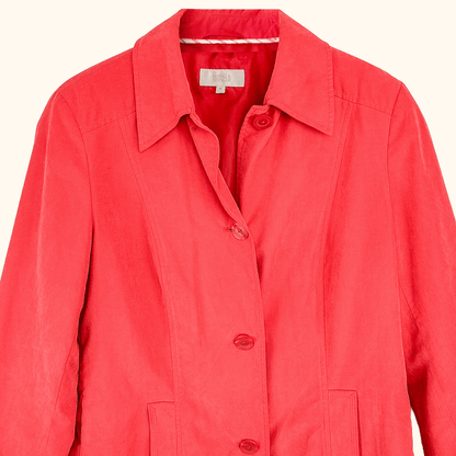 M&amp;S Red Soft Touch Smart Jacket - Size 10