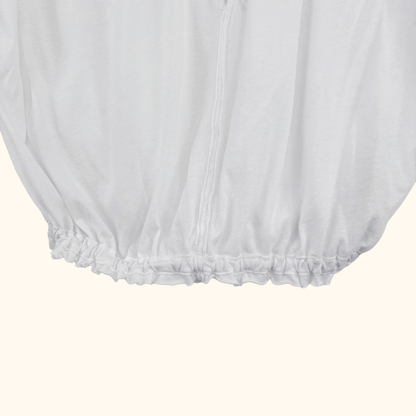 We The Free White Gathered Top - Size XS