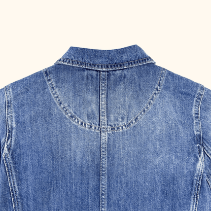 White Stuff Cotton Linen Cargo Jacket - Size 6