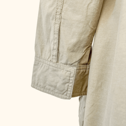 Reebok Noble Fight Fishtail Khaki Parka Jacket - Size Small