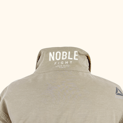 Reebok Noble Fight Fishtail Khaki Parka Jacket - Size Small