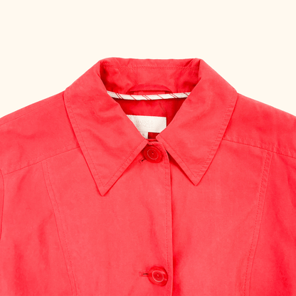 M&amp;S Red Soft Touch Smart Jacket - Size 10