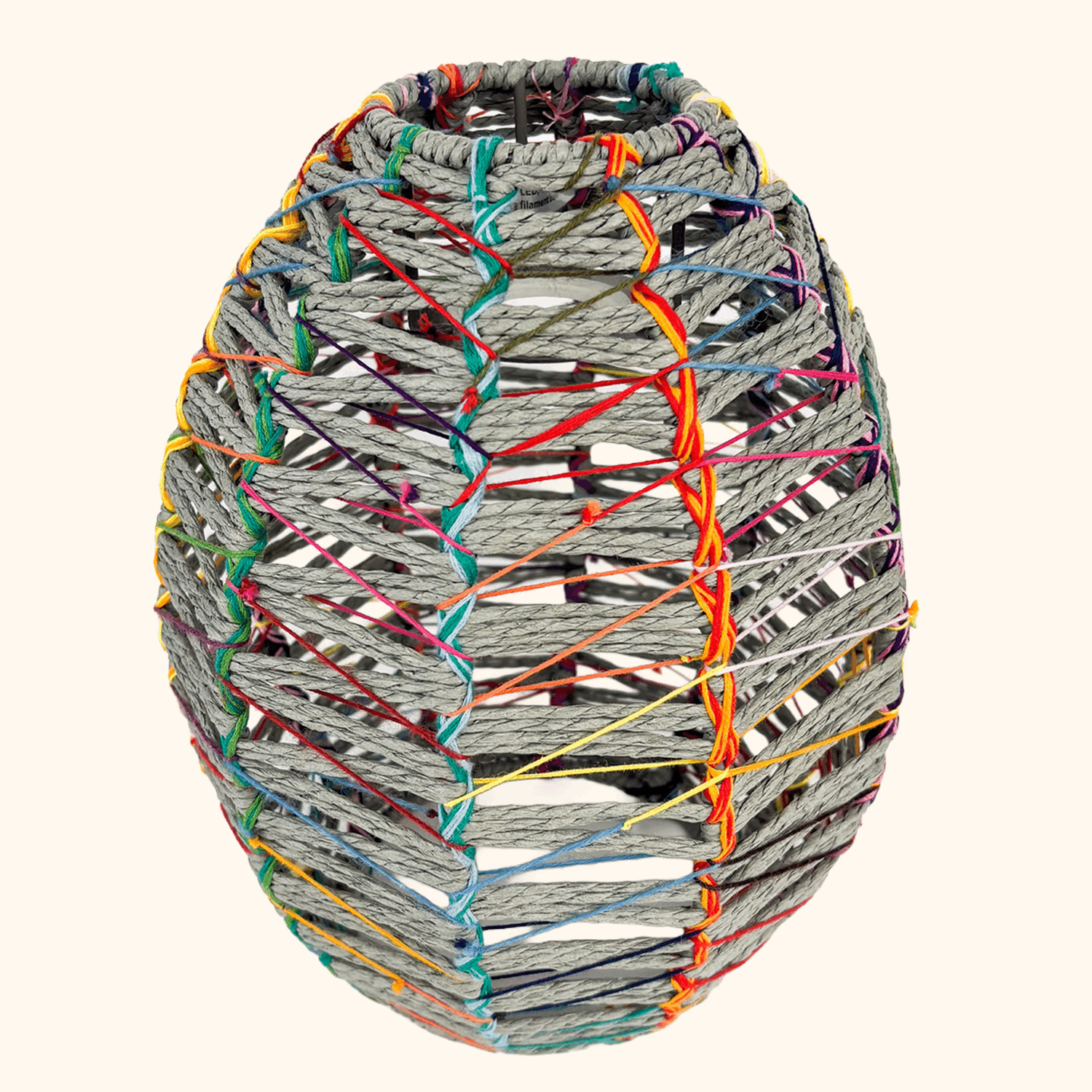 Woven Twine Ceiling Pendant Shade