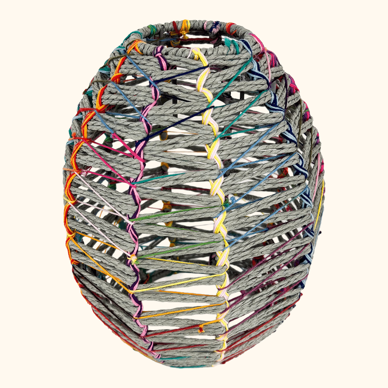 Woven Twine Ceiling Pendant Shade