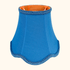 Navy Blue Small Bell Fabric Lampshade