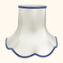 Vintage Cream Satin Large Bell Lampshade