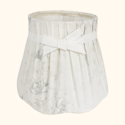 Small Pleated Floral Fabric Lampshade