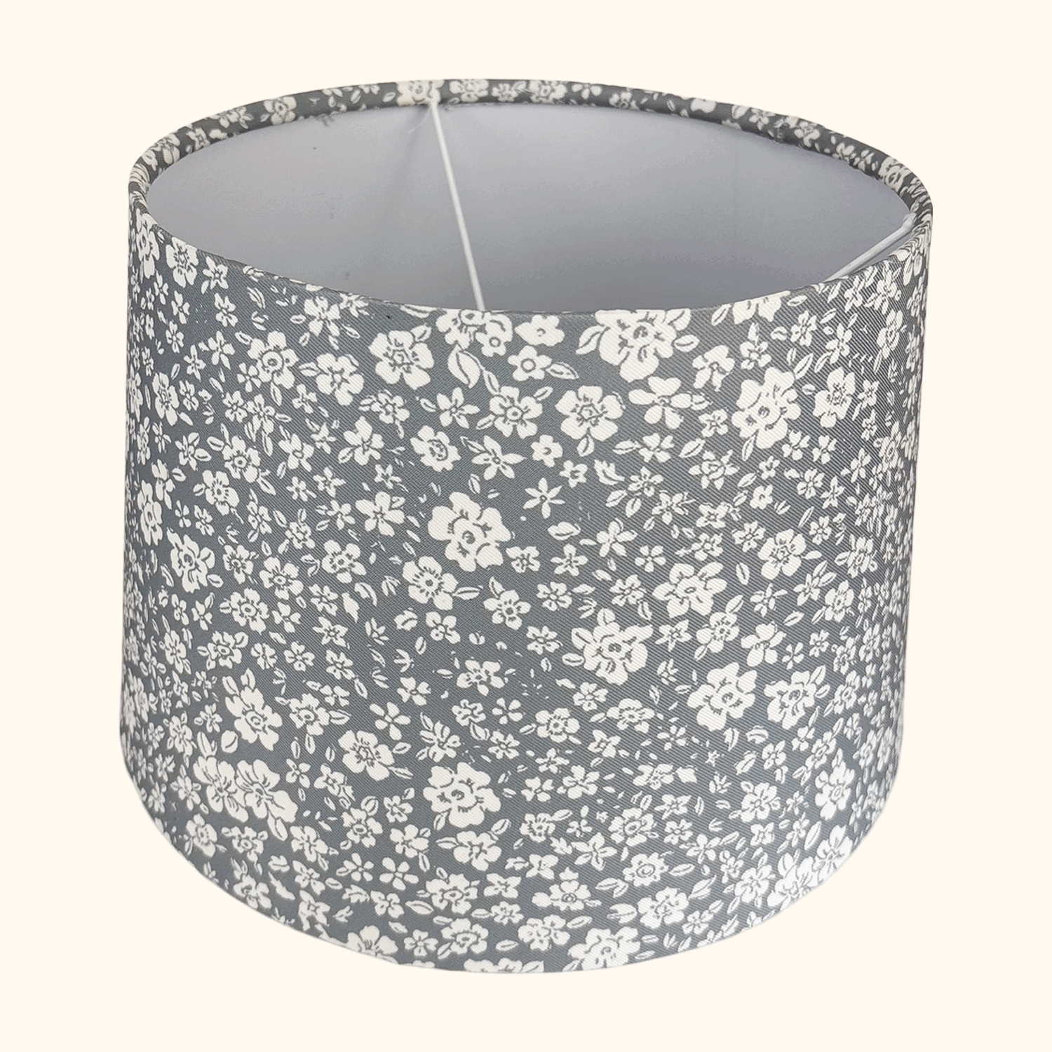 Laura Ashley Grey Ditsy Floral Lampshade