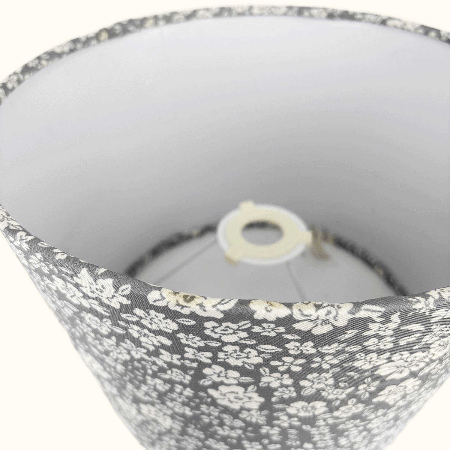 Laura Ashley Grey Ditsy Floral Lampshade