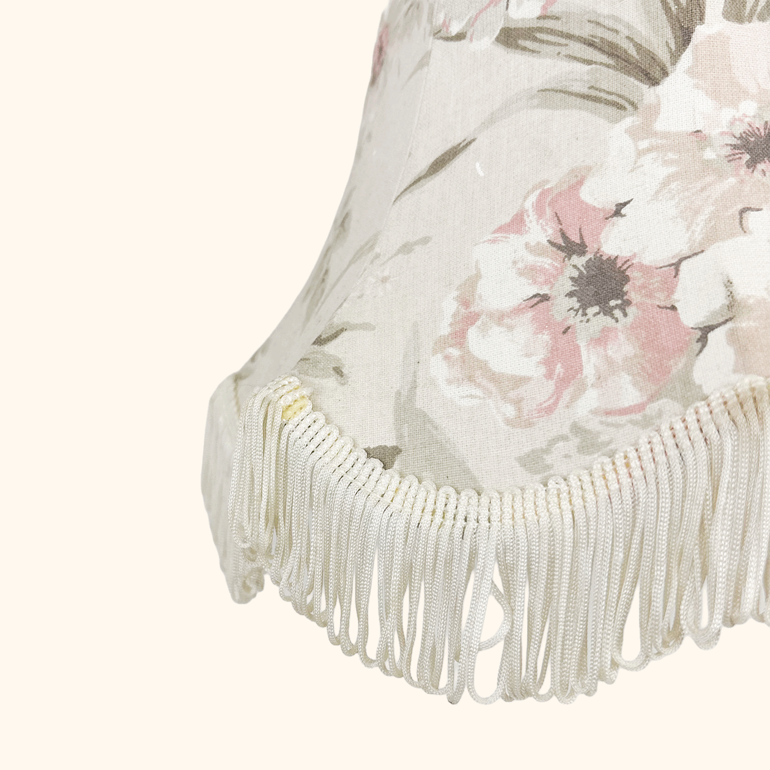 Pastel Rose Floral Small Bell Lampshade